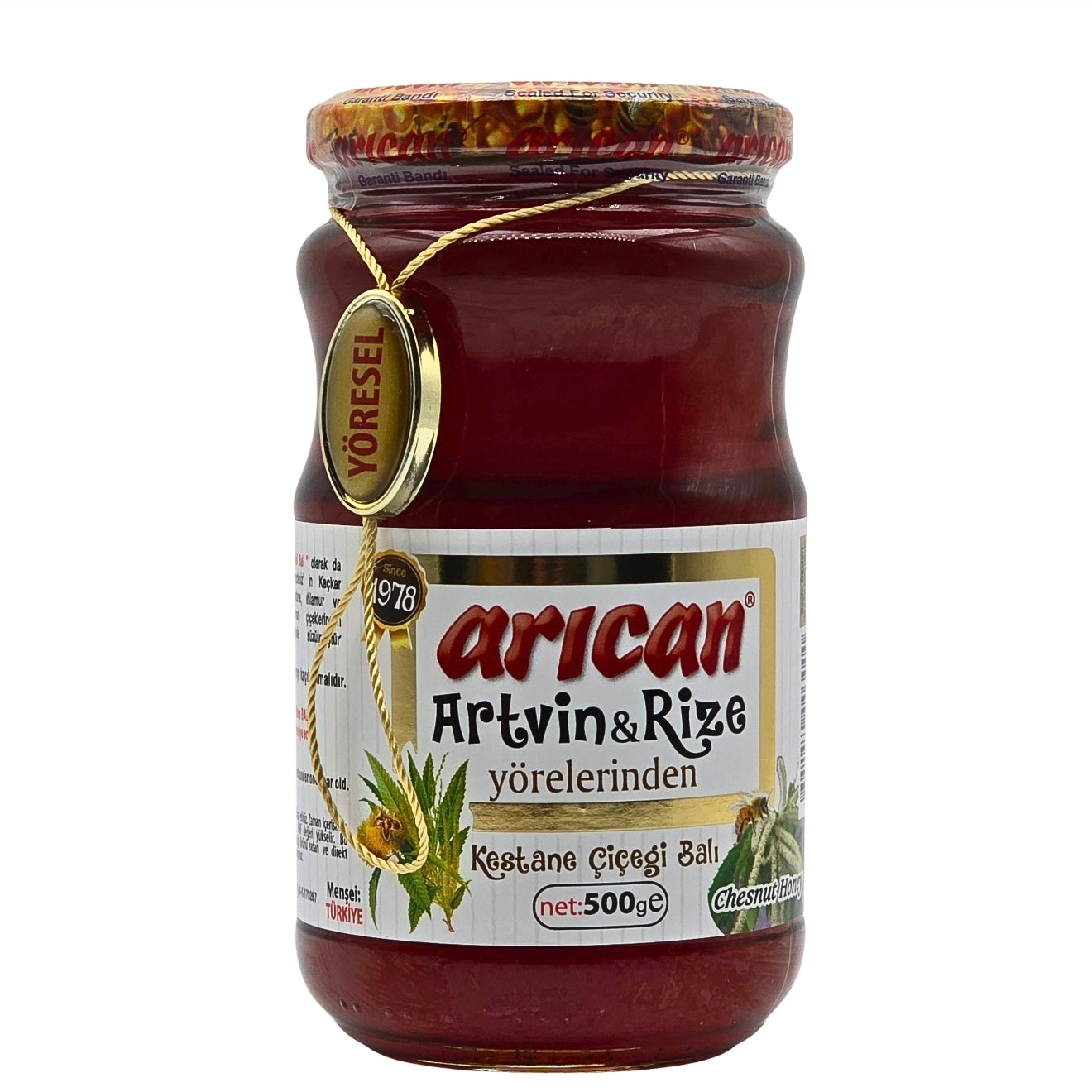 Arican Deli Rize Chestnut Flower Honey 500g