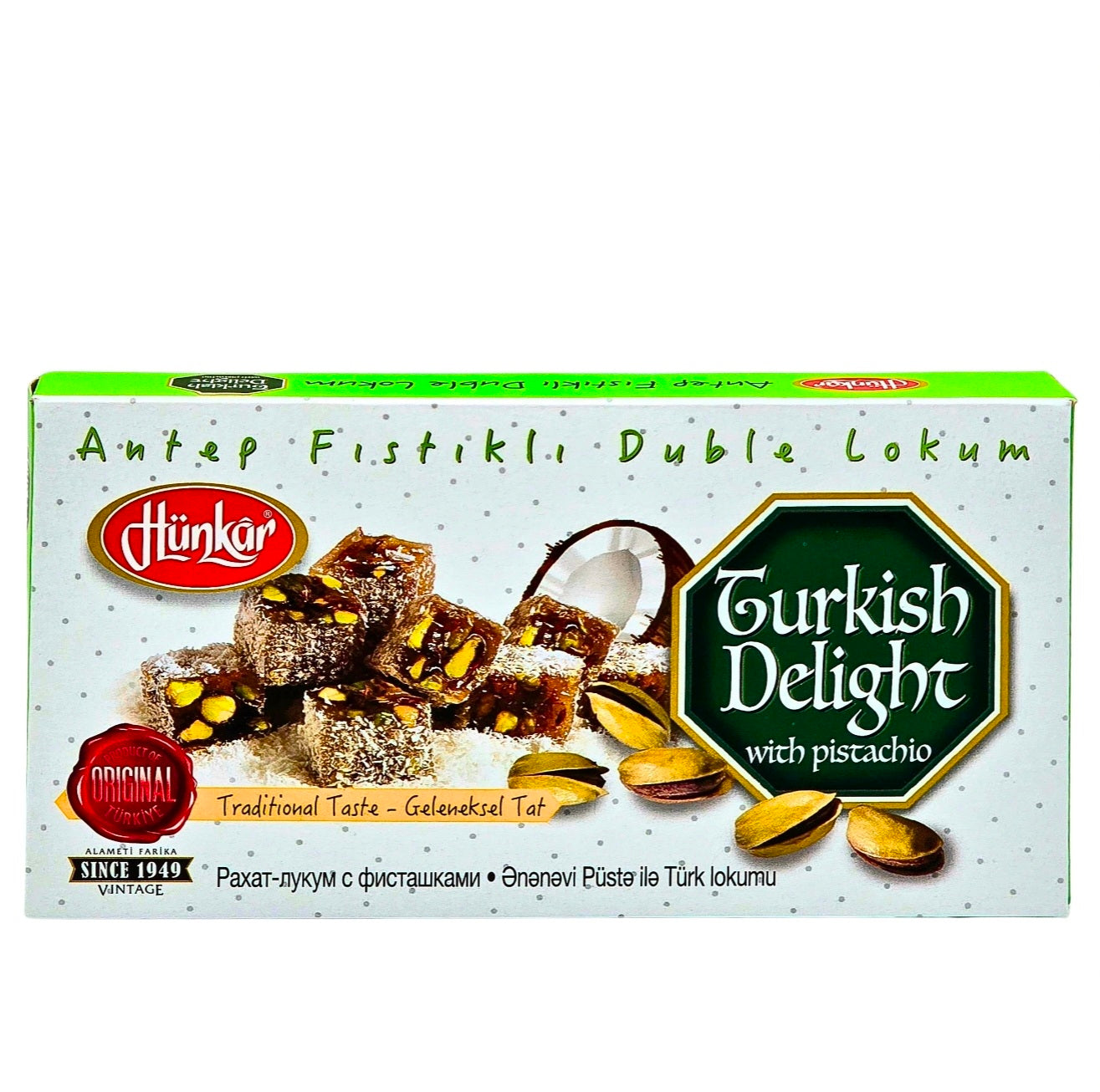 Hunkar Double Pistachio with Coconut 150g