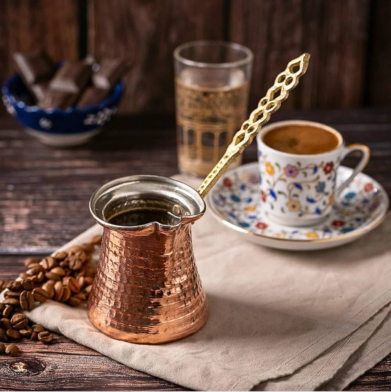 Turkish Coffee Copper Pot