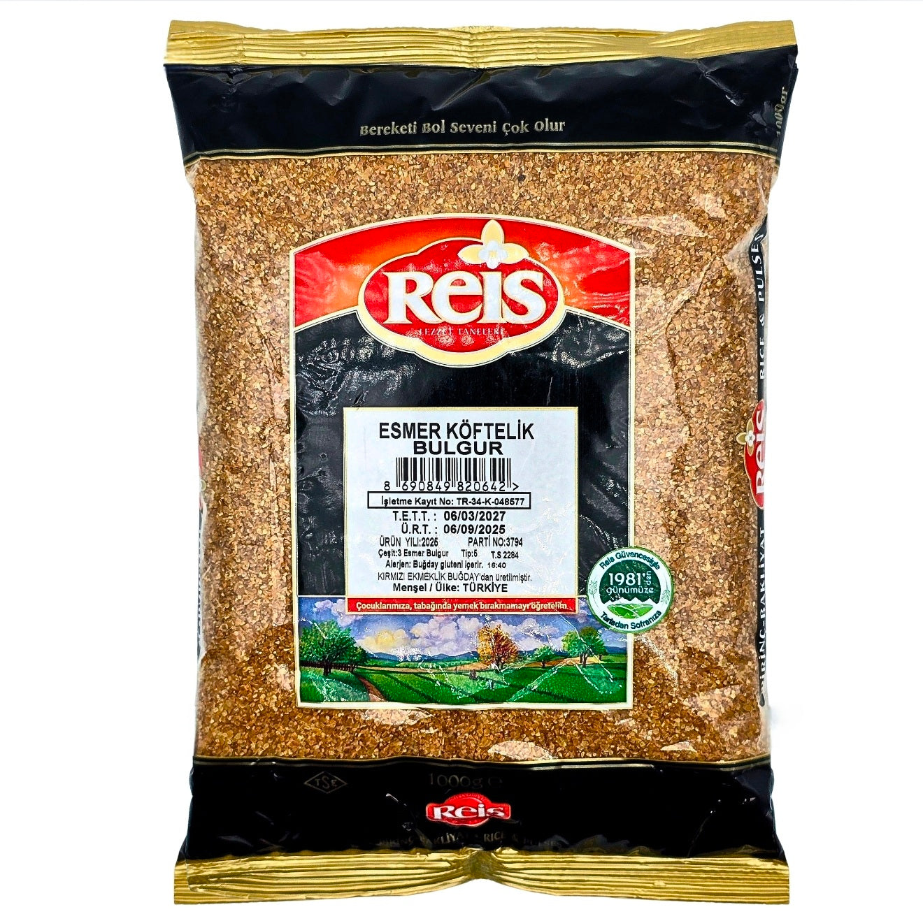 Reis Brown Fine Bulgur 1000g