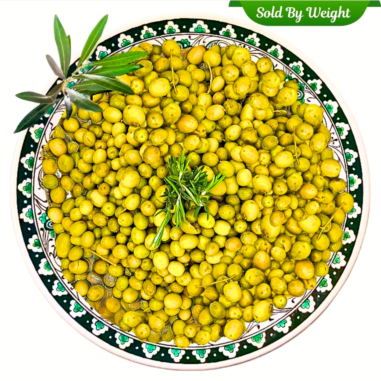 Gourmet Green Cracked Olives (Hatay) SBW