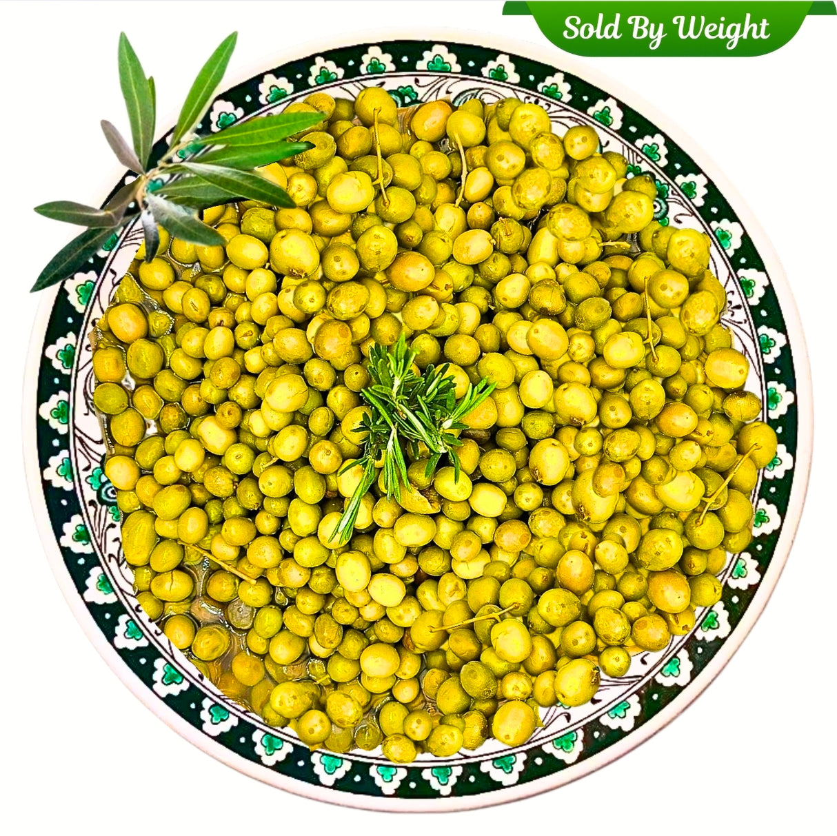 Gourmet Green Cracked Olives (Hatay) SBW