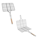 Royal Ford Barbeque Grill Chromium Plated Iron 40X26X60cm Barbecue Grill Plated Iron 40x60