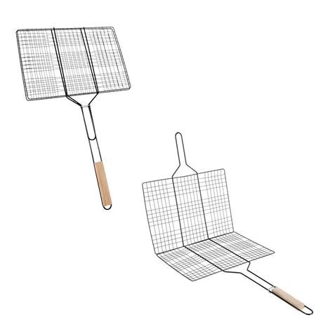 Royal Ford Barbeque Grill Chromium Plated Iron 40X26X60cm Barbecue Grill Plated Iron 40x60