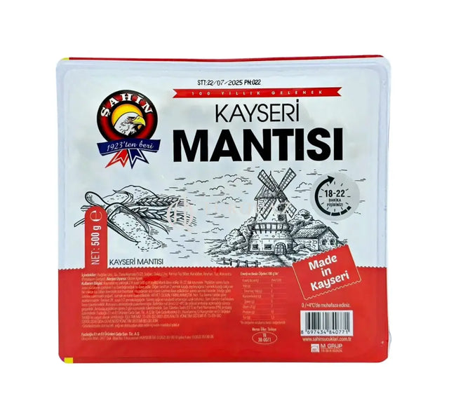 Sahin Kayseri Dumpling 500g TURKISH MANTI
