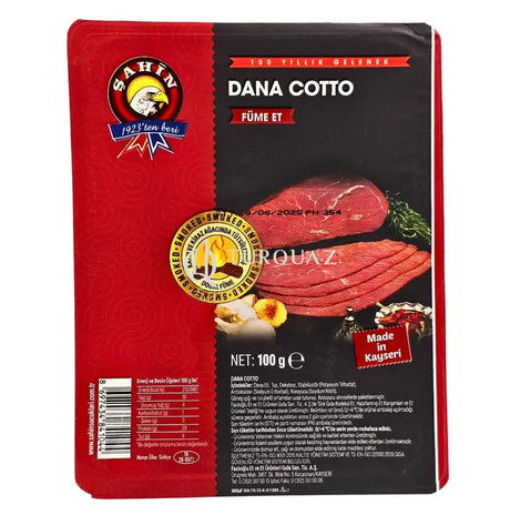 Sahin Sliced Beef Cotto 100g Sliced Beef Cotto