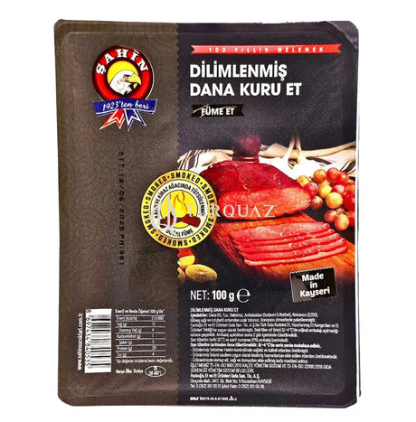 Sahin Sliced Dried Meat 100g Sliced Dry Meat