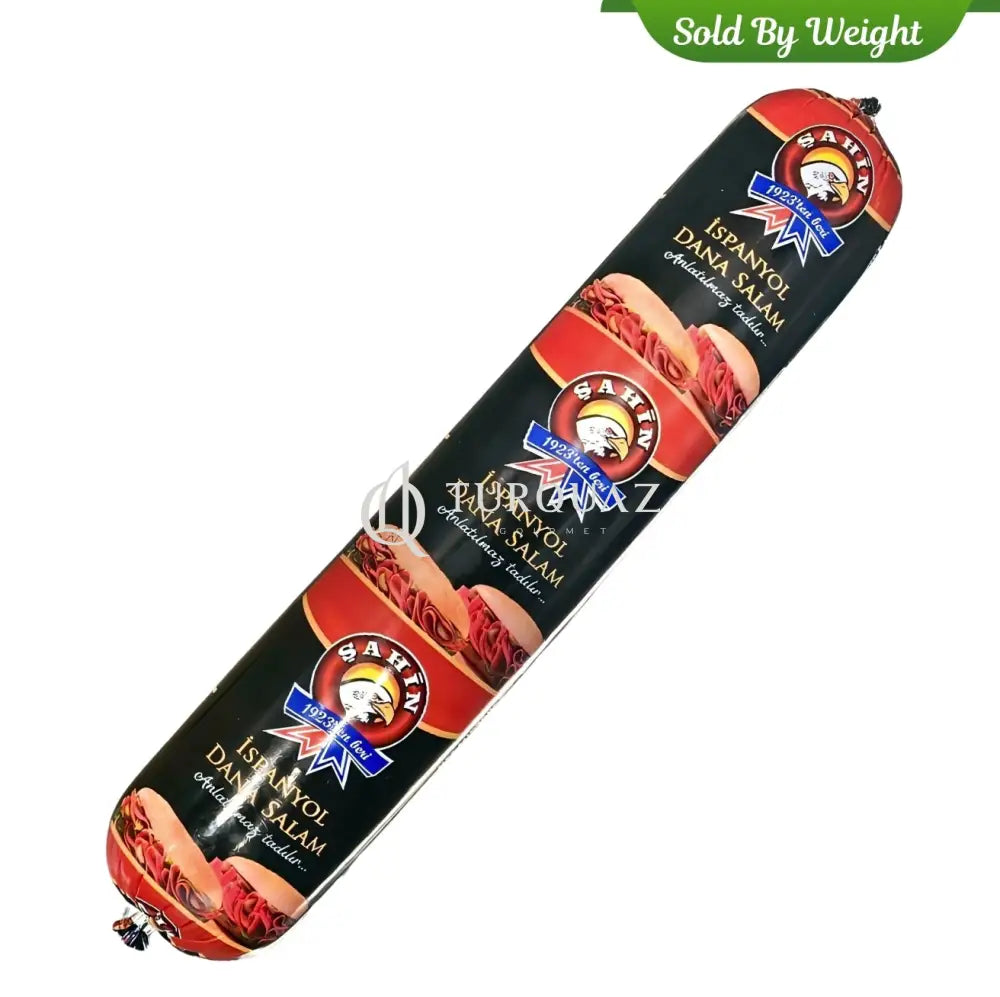 Sahin Spanish Salami with Pistachio SBW Turkish Salami