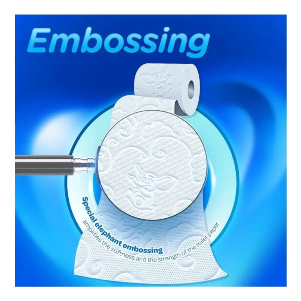 Selpak Extra Bathroom Paper Roll Refreshing Pack with Odour Clean Technology Toilet Paper 3ply X 4 Rolls Selpak Extra