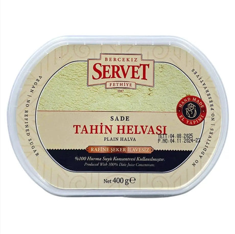 Servet Plain Halva 400g Plain Halva