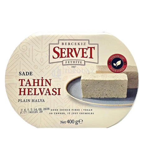 Servet Plain Halva 400g Plain Halva