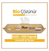 Sleepy 3XL X 50pcsBio Degradable White Vinegar Clove & Cinnamon Surface Cleaning Towels Sleepy 3XL / 50pcsBio
