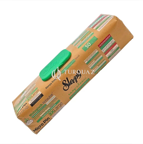 Sleepy 3XL X 50pcsBio Degradable White Vinegar Tea & Lime Surface Cleaning Towels Sleepy 3XL / 50pcsBio Degradable