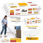 Sleepy 4XL X 50pcs HERBAL SOAP Mop Compatible Floor Cleaning Towels - Floor Cleaning