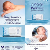 Sleepy Aqua Care Baby 120 Wet Wipes Sleepy Aqua Care Baby 120 Wet Wipes