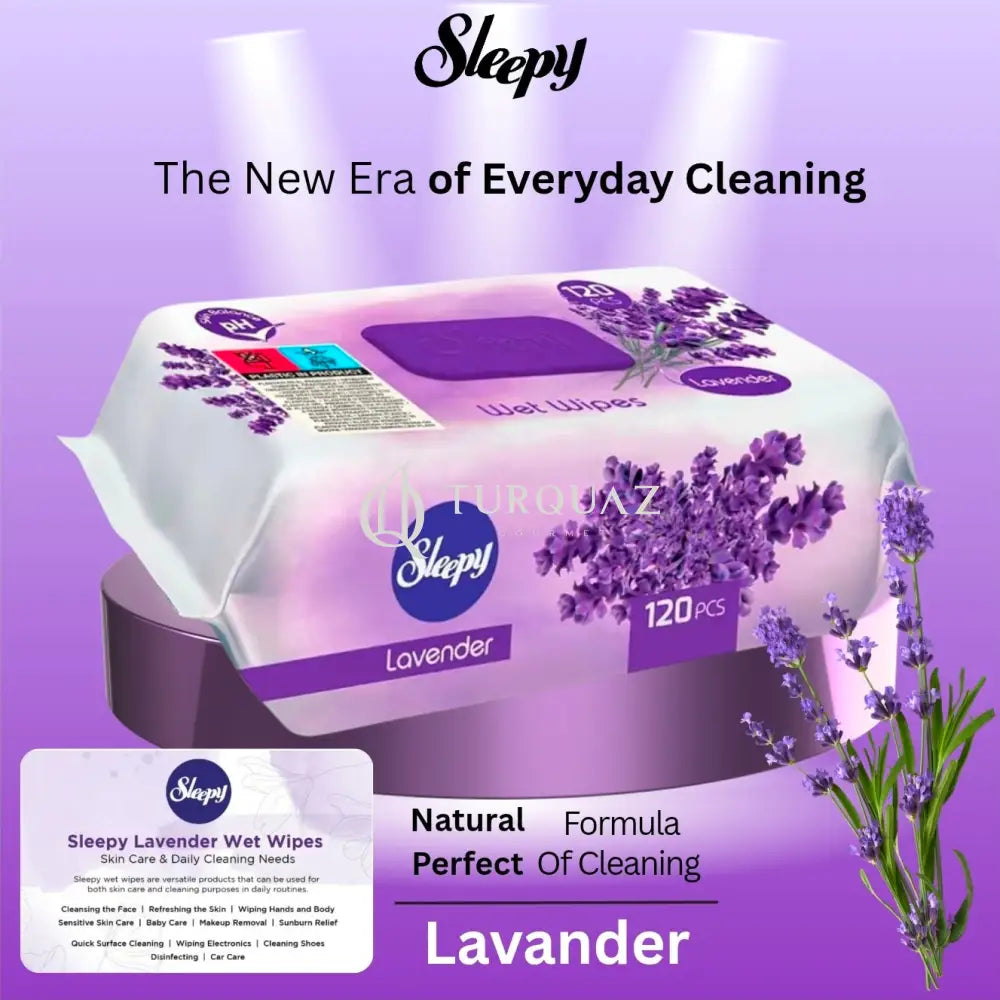 Sleepy Lavender 120 Wet Wipes Sleepy Lavender 120 Wet Wipes