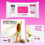 Sleepy Lilium Bouquet,Easy Clean Multi-Surface Cleaning Wipes 100 Sheets Sleepy Lingette de Nettoyage Easy Clean