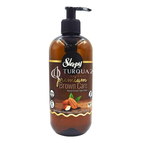 Sleepy Premium Brown Care Liquid Soap Natural ALMOND 500 m Sleepy Premium Brown Care Liquid Soap Natural Almond 500 ml