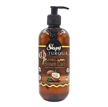 Sleepy Premium Brown Care Liquid Soap Natural COCONUT 500ml Sleepy Premium Brown Care Liquid Soap 500 ml x12 Set