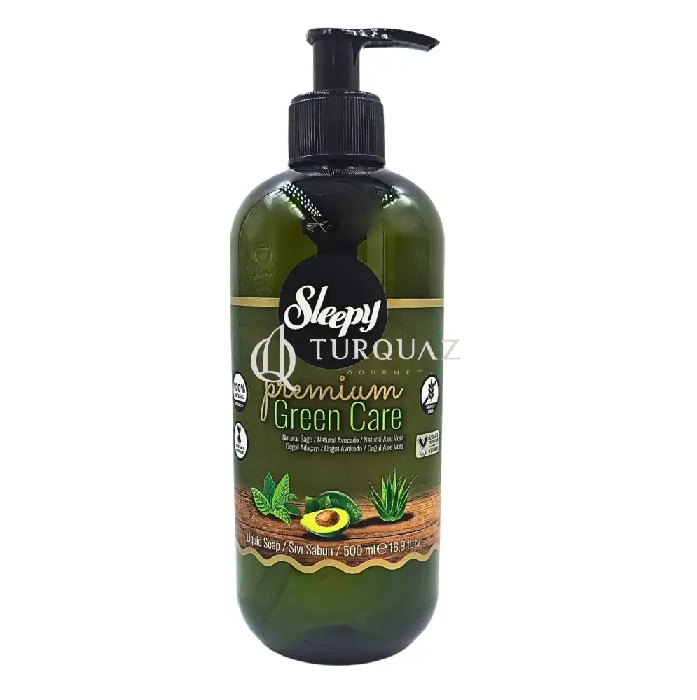 Sleepy Premium Green Care Avocado Liquid Soap 500ml Sleepy Premium Green Care Liquid Soap 500 ml x12 Set