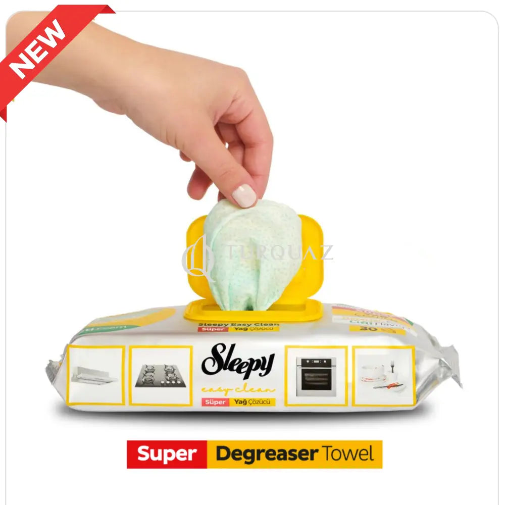 Sleepy Super Degreaser Towel 30 Sheets - Sleepy Super Degreaser Towel 30 Sheets