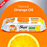 Sleepy Super Kitchen Orange 2x50 - 100 Wipes Sleepy Super Kitchen Orange 2x50 - 100 Wipes