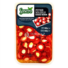 Sosero Cherry Pepper Stuffed With Cheese 1.8Kg - Sosero Cherry Pepper Stuffed With Cheese 1,8Kg