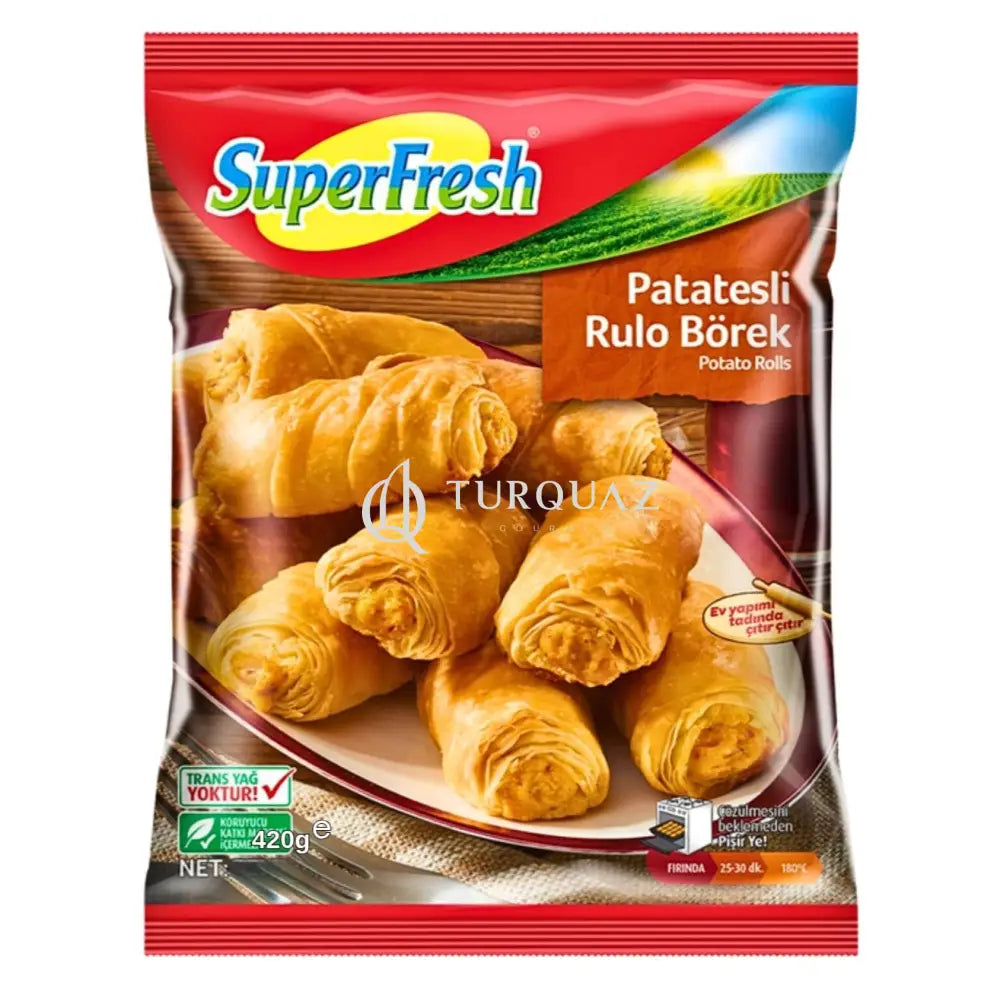 SuperFresh Rulo Borek Potato 420g SuperFresh Rulo Borek Potato