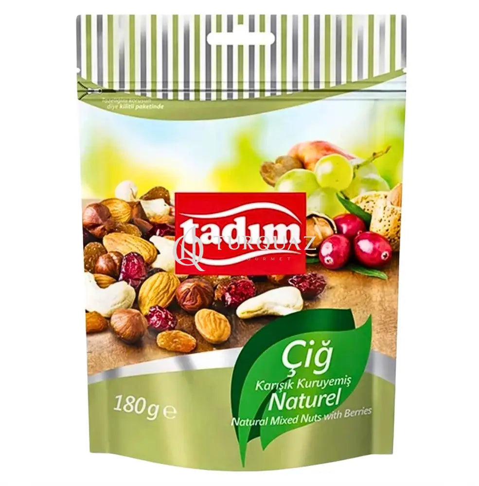 Tadim Natural Mixed Nuts With Berries 180g Turquaz Gourmet L L C Tadim Natural Mixed Nuts With Berries 180g Turquaz Gourmet L L C