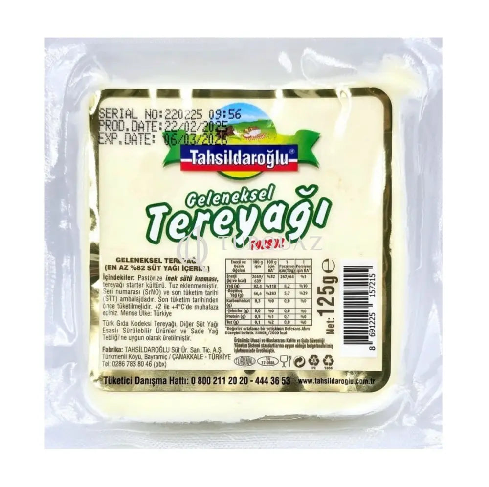 Tahsildaroglu Traditional Butter 125g Traditional Butter