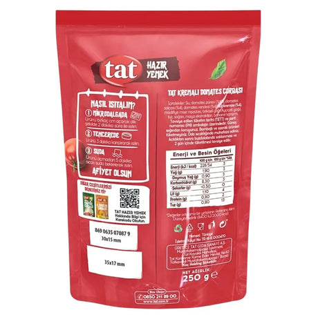 Tat Ready to Eat Creamy Tomato Soup 250g Tat Creamy Tomato Soup 250g
