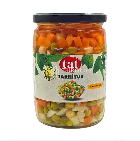 Tat Vegetable Mix Garnish 550g Tat Pea Garnish 550g