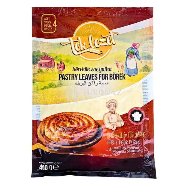TekLezzet Pastry Dough 400g - TekLezzet Pastry Dough 400g