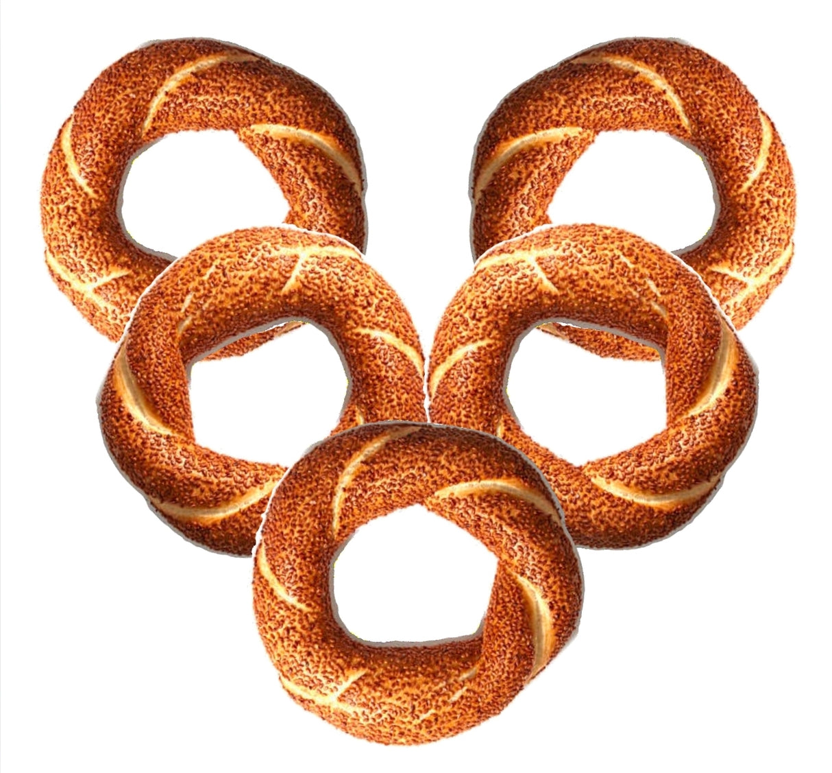 Turquaz Gourmet Simit 5pcs-Pack / 500g