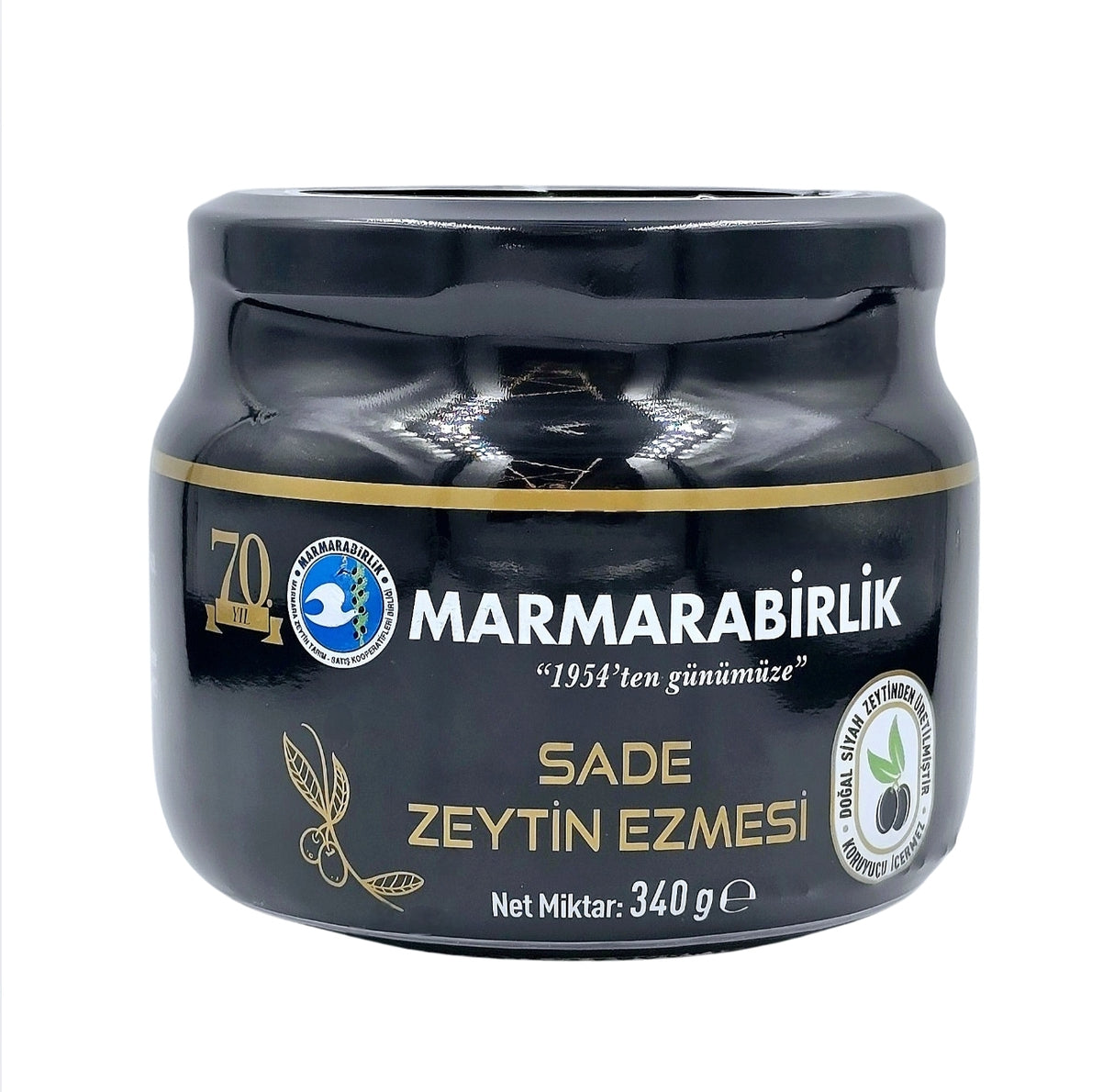 MarmaraBirlik Black Olives Paste 340 Gr