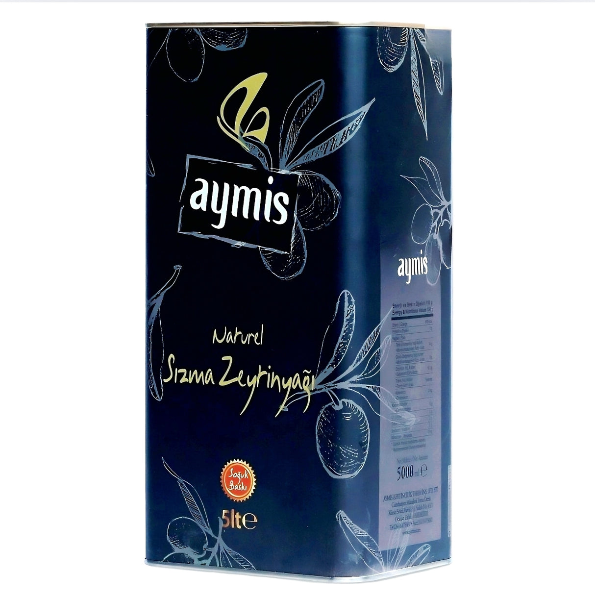 Aymis Extra Virgin Olive Oil 5 Lt