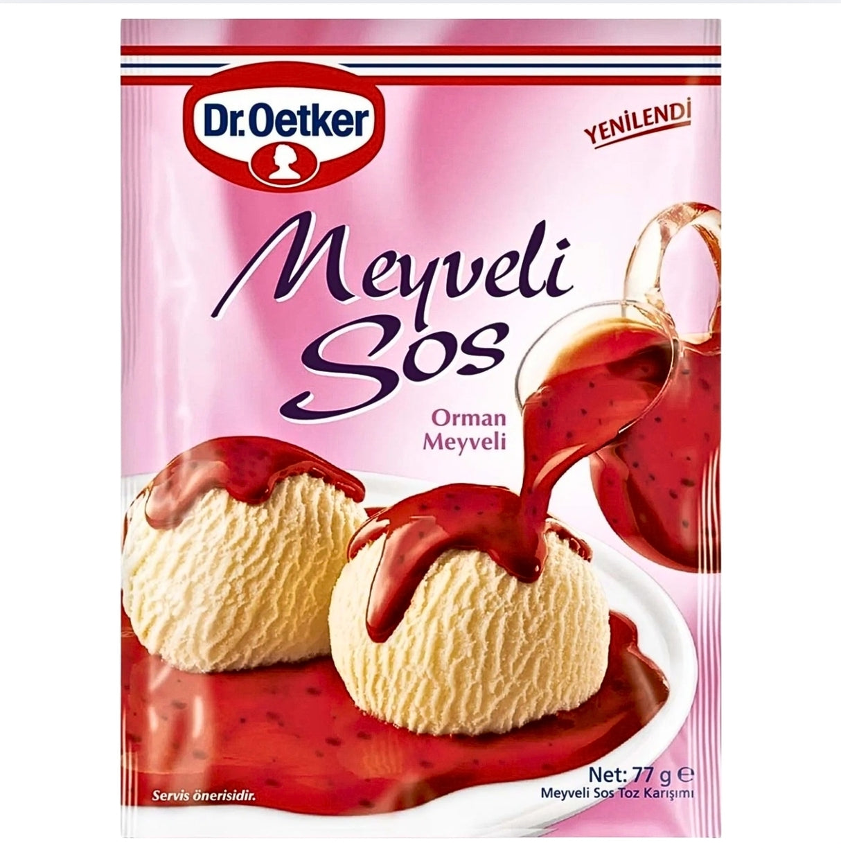 Dr Oetker Fruit Sauce 80 Gr