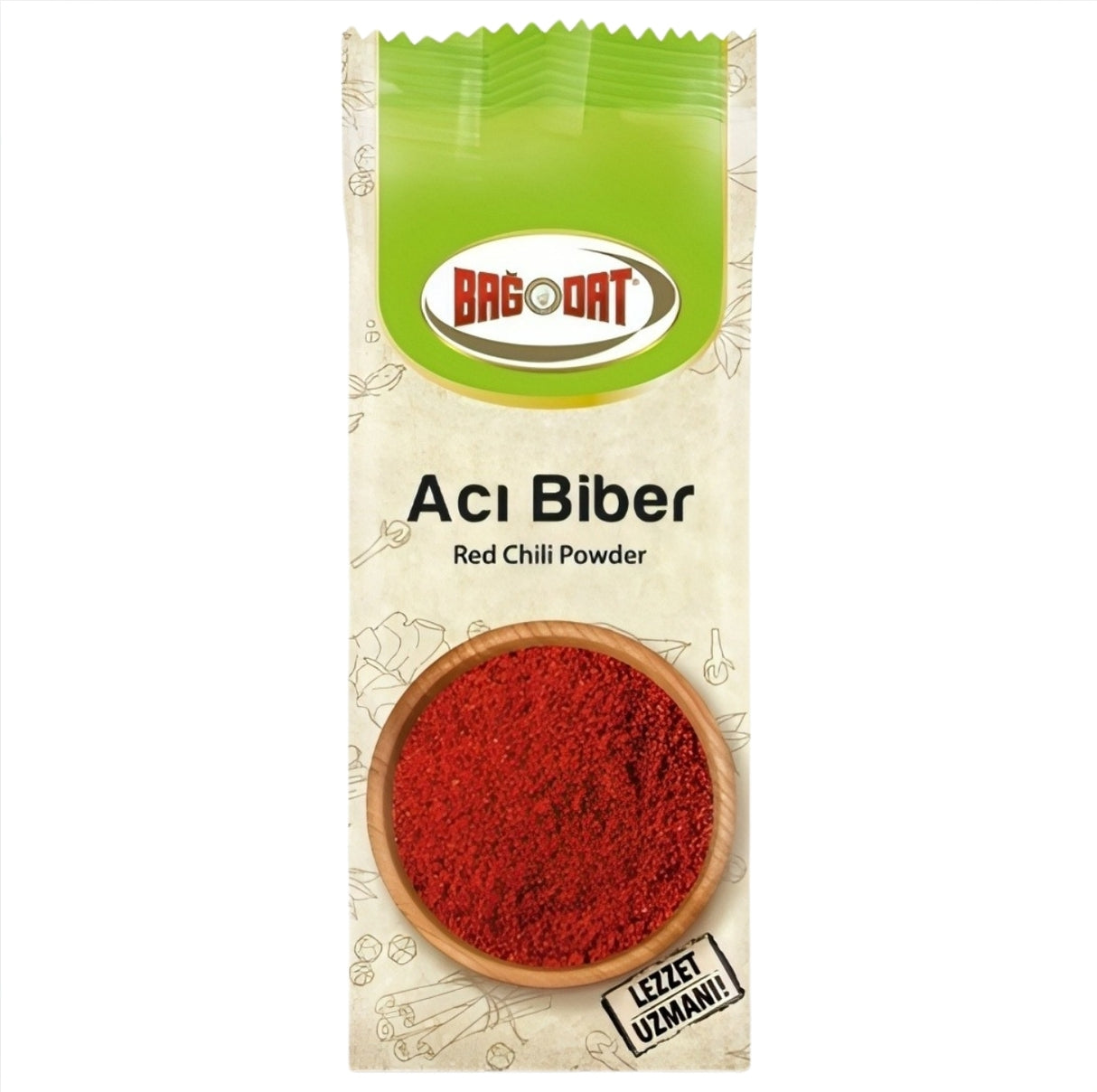 Bagdat Hot Chilli Powder 75 Gr