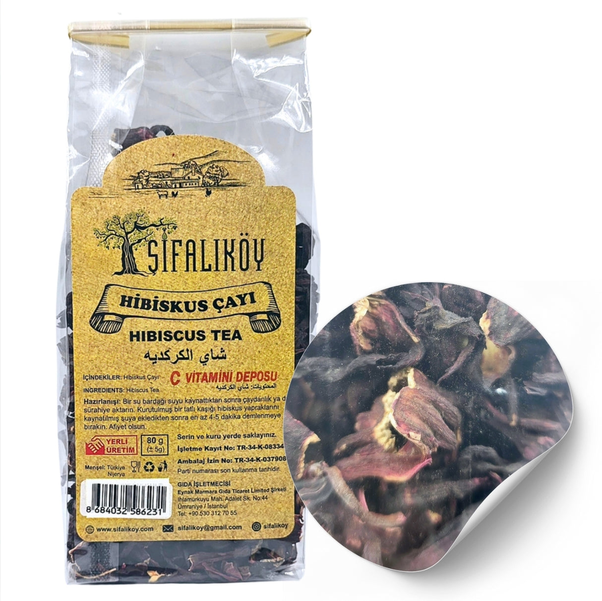 SifaliKoy Hibiskus Tea 80g