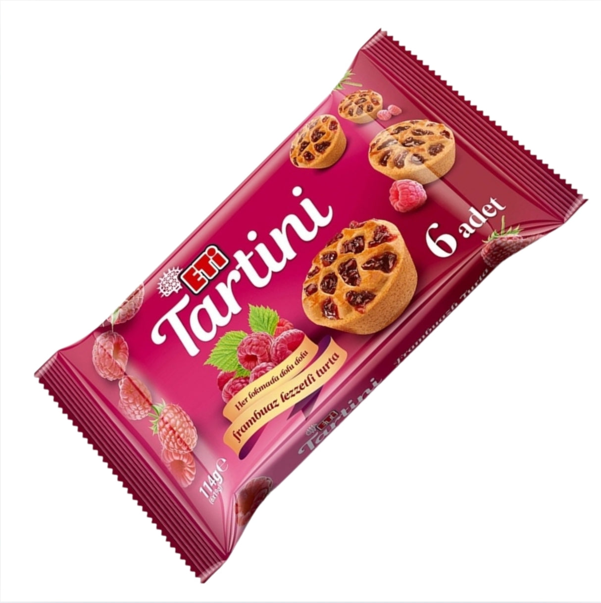 Eti Tartini Raspberry 114g