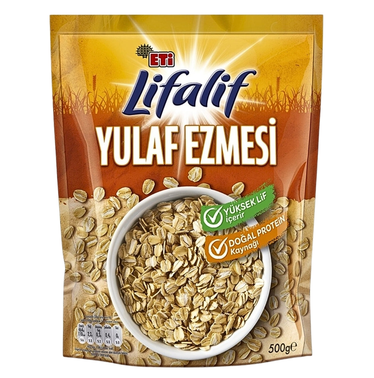 Eti Lifalif Oat Paste 500g