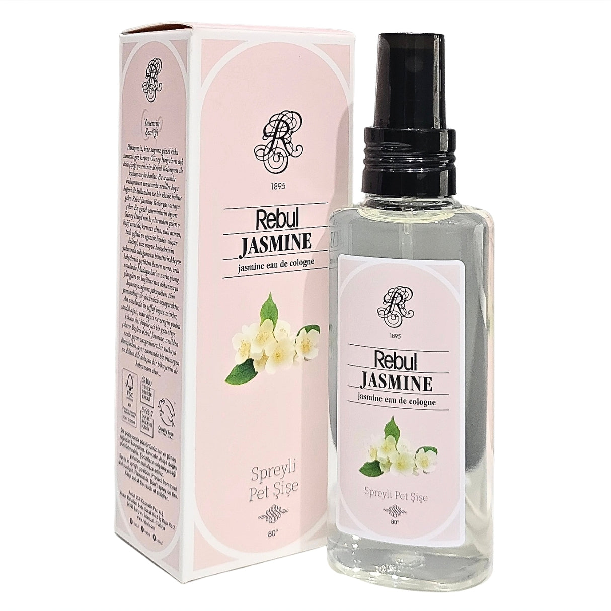 Rebul Jasmine Spray Cologne 125ml