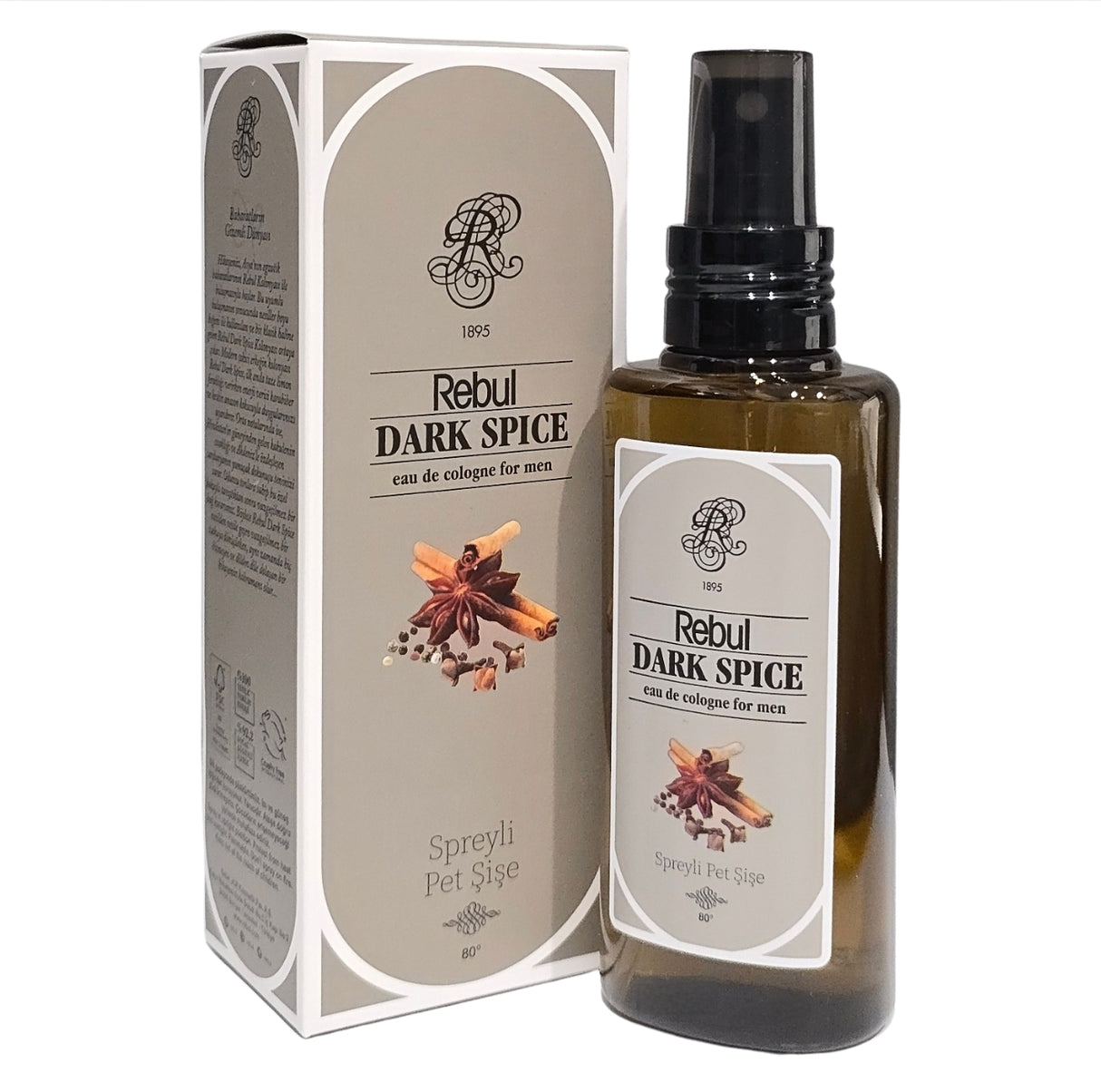 Rebul Dark Spice Cologne Spray 125ml