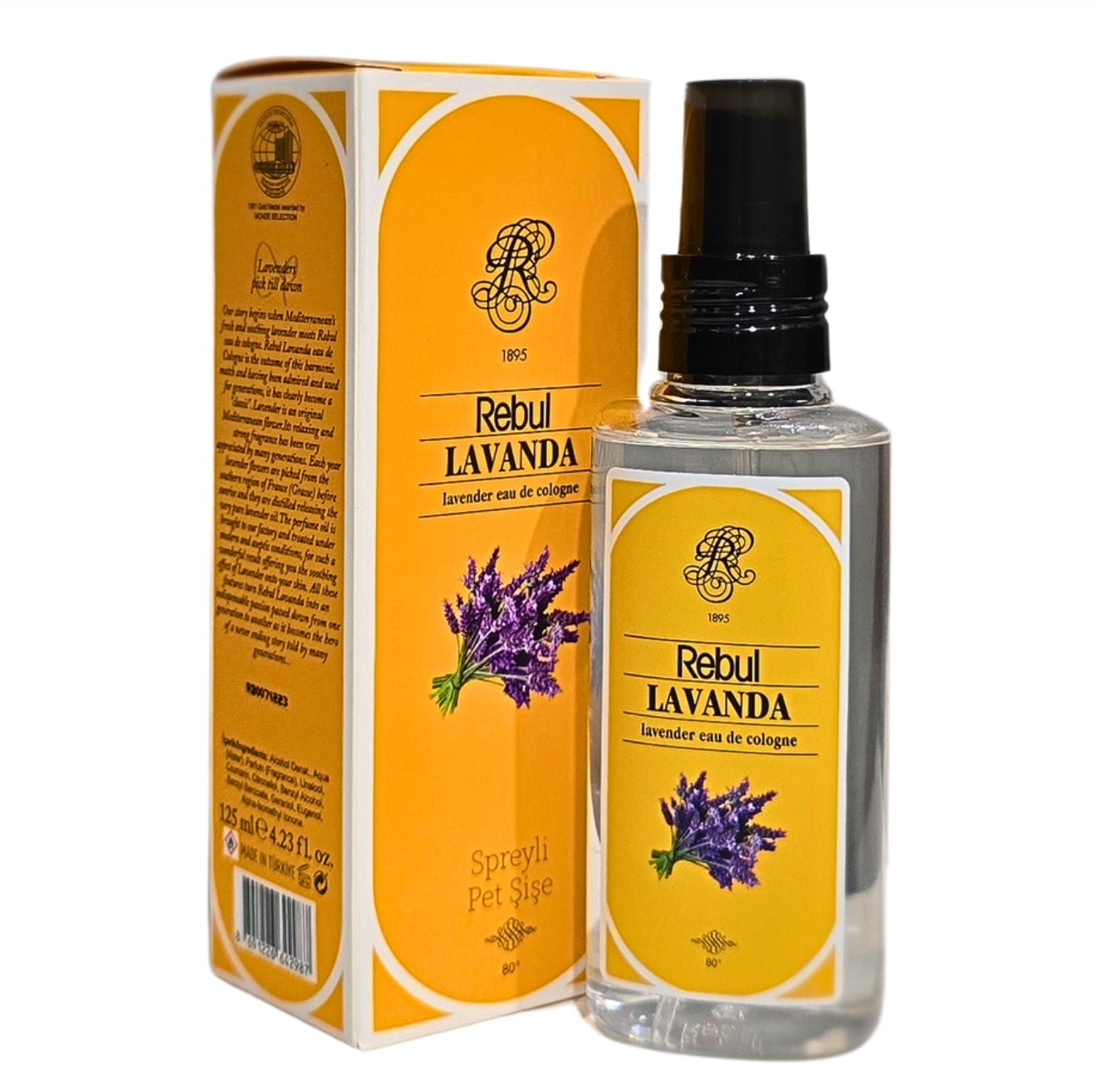Rebul Lavender Cologne Spray 125ml