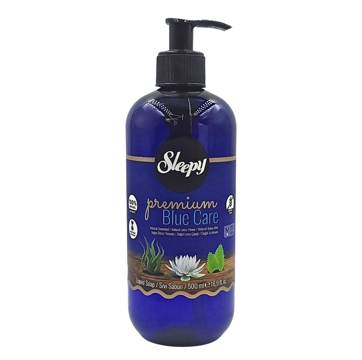 Sleepy Premium Blue Care Liquid Soap 500ml