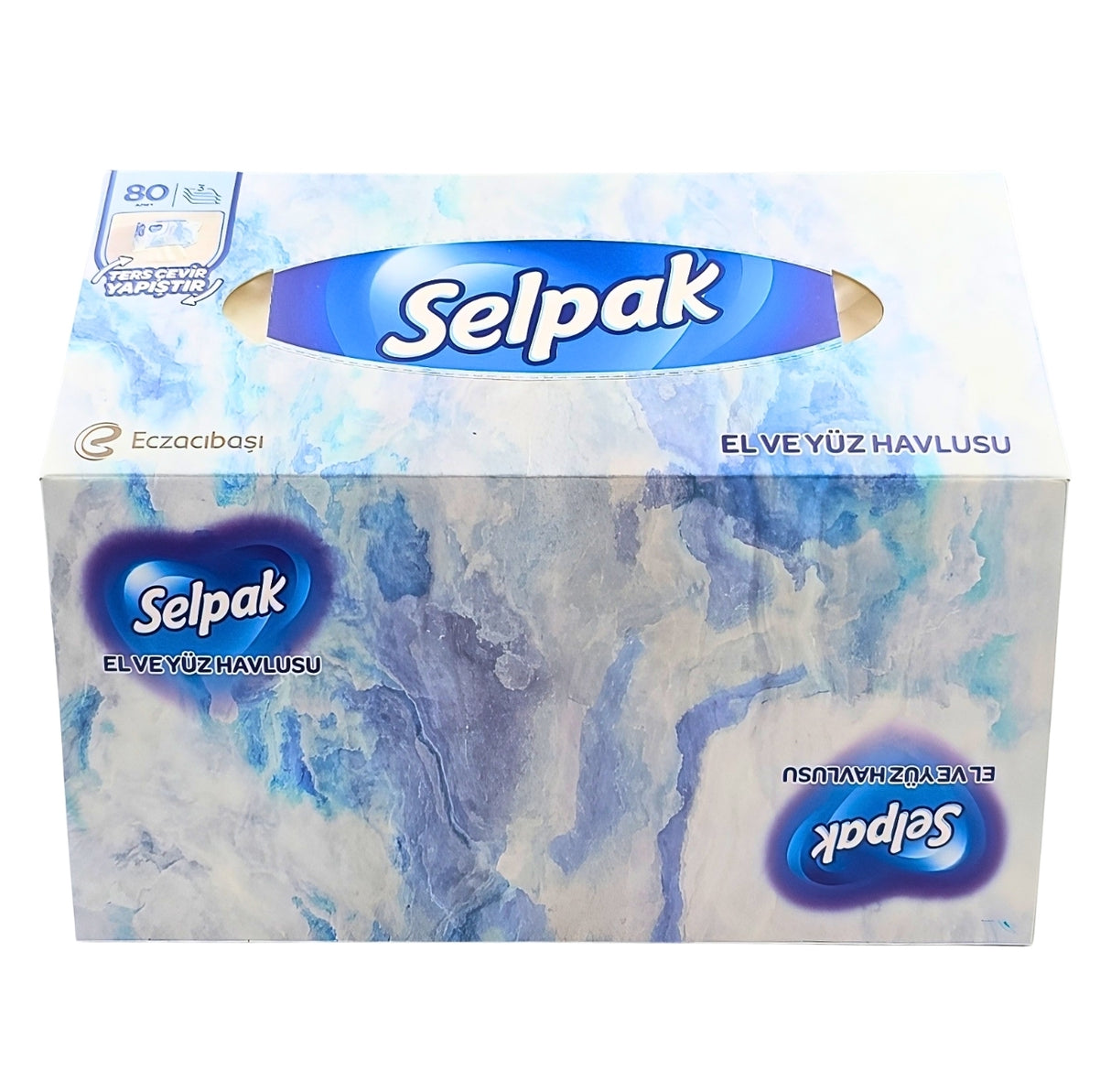 Selpak Hand Face Towel 80pcs