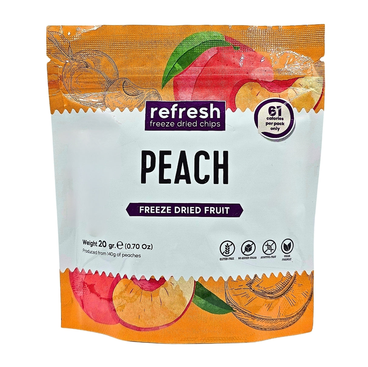 Refresh Peach Freeze 20g