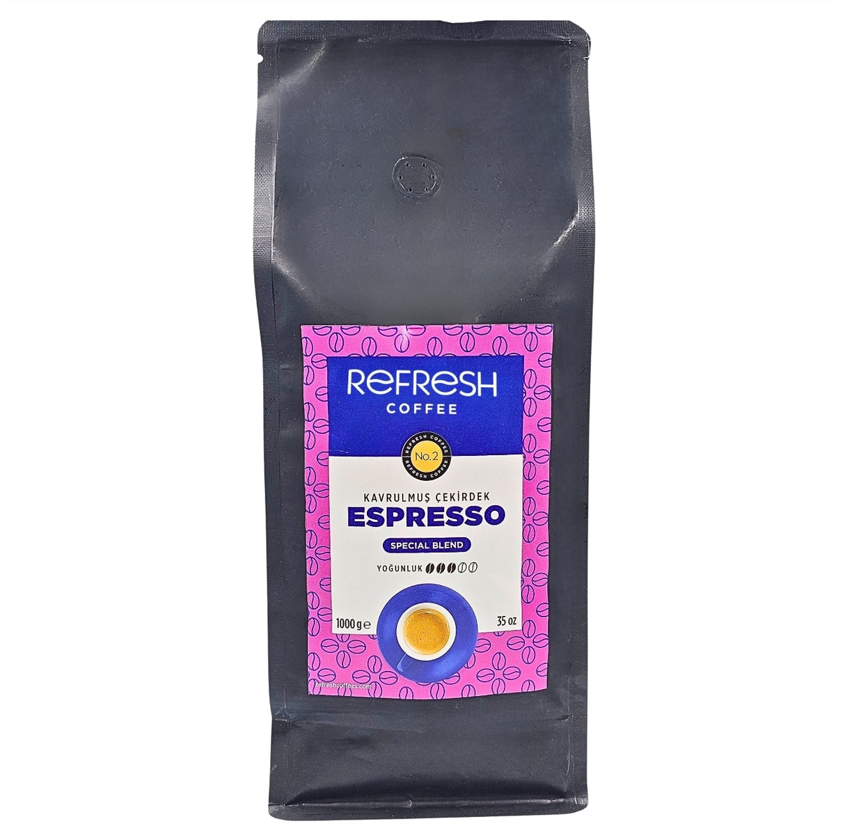 Refresh Espresso No.2 Roasted Seed 100% Arabica 1Kg