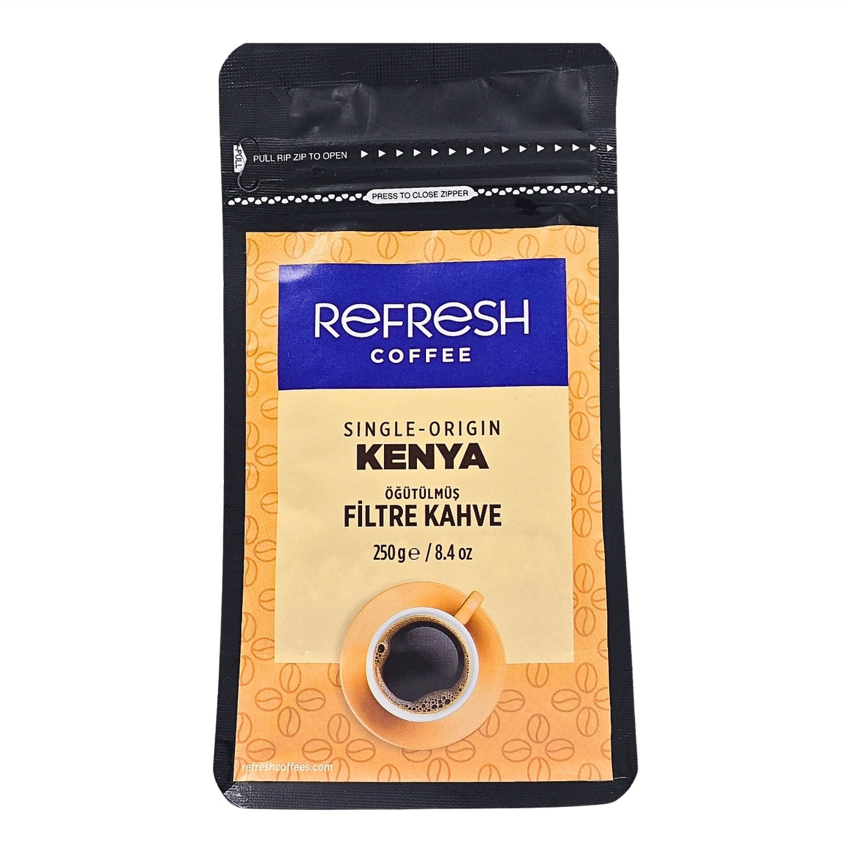 Refresh Kenya Ground Filter Coffee 250g