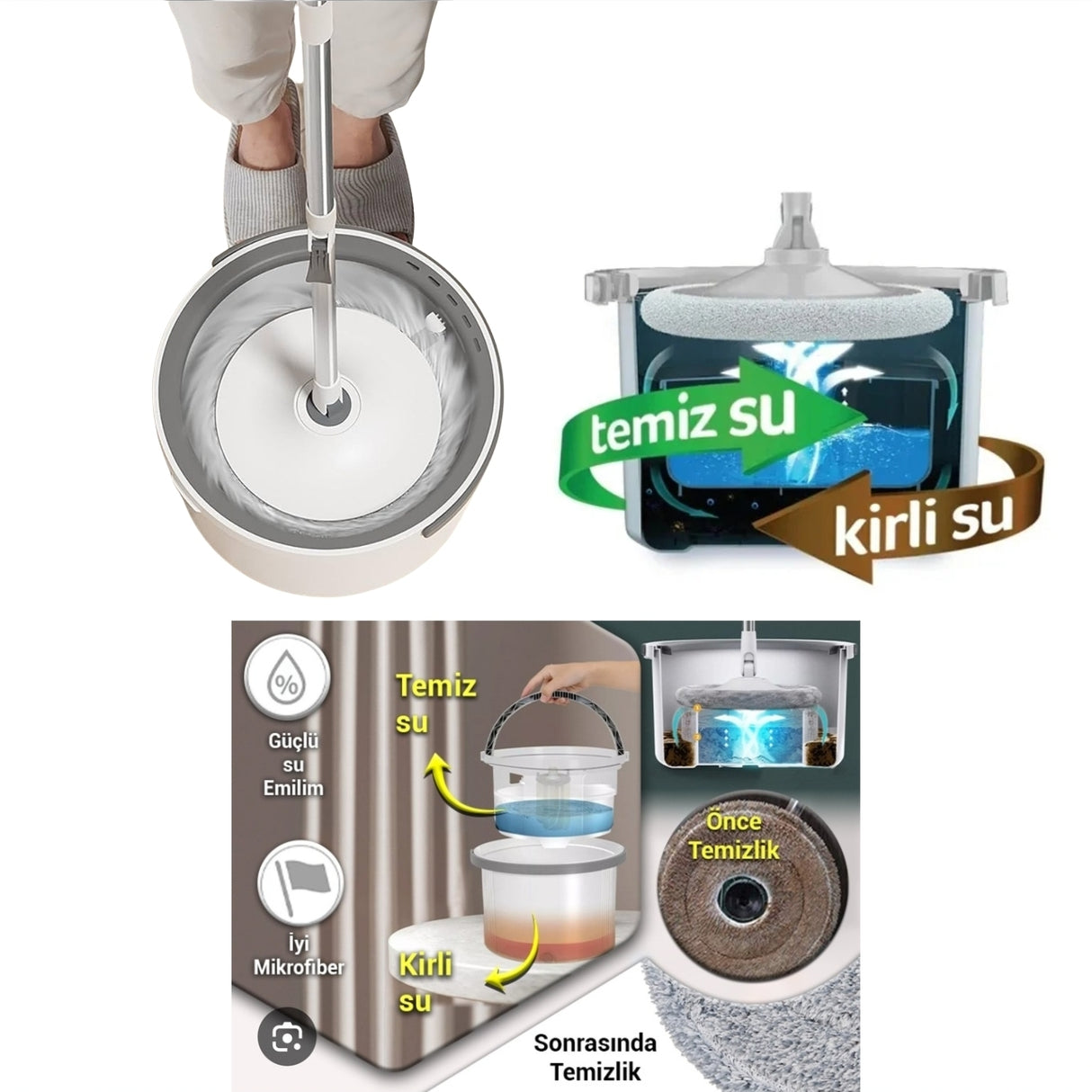 Koroplast Cleaning Mop Set